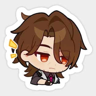 Honkai Star Rail Chibi Gallagher 3 Sticker